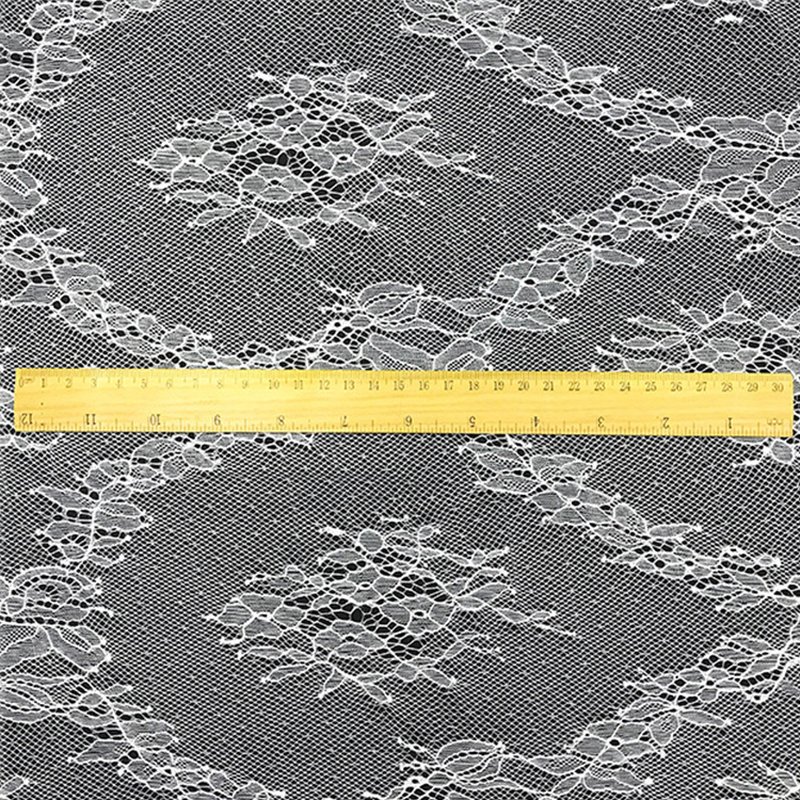 Lace Trim Dress Wave Polyester Lace Fabric for Women's Wear Wholesale 11
